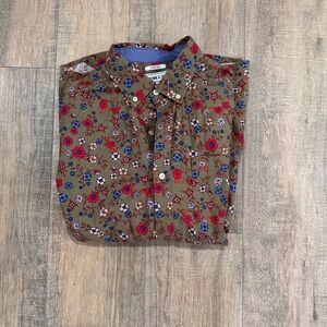 Levi's Floral Button-Up Shirt